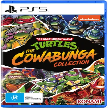 Konami Teenage Mutant Ninja Turtles The Cowabunga Collection PS5 Playstation 5 Game